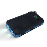 Waterproof Double USB With Flashlight Charger Power Bank 20000mAh