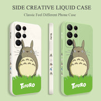 Prairie Fat Cat Cartoon Anime Case For Samsung Galaxy S23 S22 S21 Ultra Plus