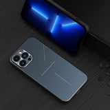 Aluminum Alloy TPU Frame Case with Camera Protection for iPhone 15 14 13 12 series