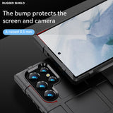 Rugged Shield Armor Military Protection TPU Case For Samsung Galaxy S23 Ultra