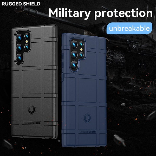 Rugged Shield Armor Military Protection TPU Case For Samsung Galaxy S23 Ultra