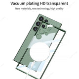 Magnetic Transparent Thin Case For Samsung Galaxy S24 series