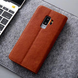 Business Leather Case for Samsung Galaxy S9 S9 Plus Note 8