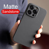 Sandstone Matte Case for iPhone 14 13 12 series