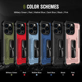 Shockproof Armor Heavy Duty Protection Hard PC Soft TPU Case For iPhone 14 13 12 series