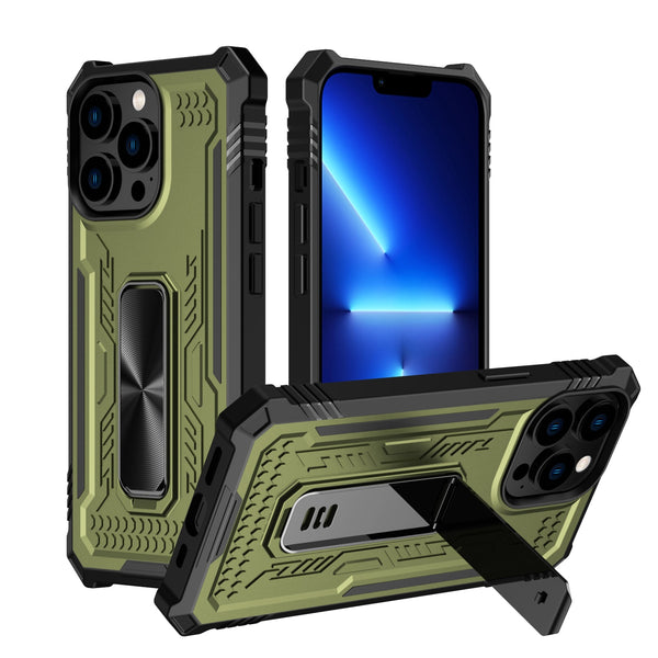 Shockproof Armor Heavy Duty Protection Hard PC Soft TPU Case For iPhone 14 13 12 series