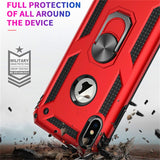 Finger Magnetic Ring Armor Kickstand Phone Case For iPhone 11 11 Pro 11 Pro Max