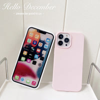 Shockproof Bumper Silicone Candy Color Soft Case For iPhone 15 14 13 12 series