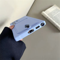 Soft Silicone Wallet Card Holder Shockproof Case For Samsung Galaxy S23 S22 S21 series