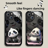 Cute Kungfu Panda Silicone Case For iPhone 14 13 12 series