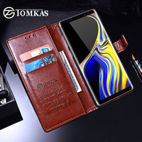 Wallet Case For Samsung Galaxy Note 9 8 S7 Luxury Leather