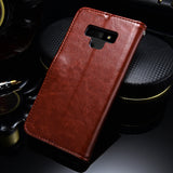 Wallet Case For Samsung Galaxy Note 9 8 S7 Luxury Leather