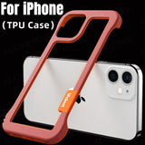 TPU Frame Shockroof Edge Bumper Silicone Case For iPhone 14 13 12 series