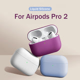 Liquid Silicone Bluetooth Case for AirPods 3 2 1 Pro