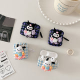 3D Sanrios Kuromi Pochacco Case For AirPods 1 2 3 Earphone Accessories