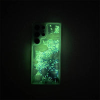 Tulip Quicksand Noctilucent Flower TPU Case for Samsung S23 S22 S21series