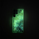 Tulip Quicksand Noctilucent Flower TPU Case for Samsung S23 S22 S21series