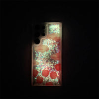 Tulip Quicksand Noctilucent Flower TPU Case for Samsung S23 S22 S21series