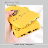 Funny Letter Case For iPhone XR XS Max X 8 7 6 Plus