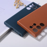 Ultra Thin Leather Case For Samsung Galaxy S23 series