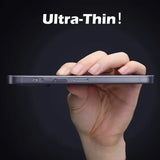 Ultra Thin Soft PP Matte Hard Back Translucent Clear Slim Case For iPhone 15 14 13 12 series