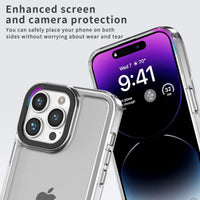 Ultra Thin Transparent Shockproof Hard PC Case For iPhone 15 14 13 12 series