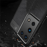 Galaxy S21 Ultra leather case