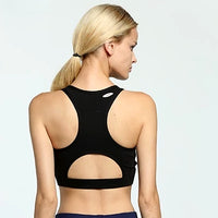 Running Gym Yoga Bra Back Pocket Women