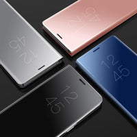 Smart Mirror Flip Phone Case For Samsung Galaxy S9 S9+ Note 9 8
