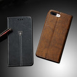 Luxury Flip Wallet Leather Phone Case For iPhone X XS Max XR 8 Plus