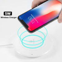 5V/2A Wireless Charging Dock For Samsung Galaxy S8 S7 S10 Note 8 9 Qi iPhone X 8 XS MAX