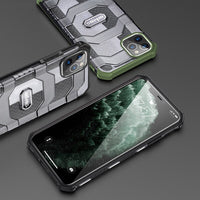 Translucent Airbag Anti slip Military Armor Case for iPhone 12 11 Series