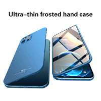 New 360° All Around Package Lens Protect Toughened Glass Soft Case for iPhone 12 11 Series