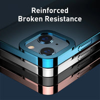 Clear Full Lens Protection Plating Case For iPhone 13 Series