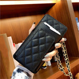 Luxury Crossbody Cellphone Pouch for iPhone Samsung Huawei