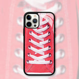 Fashion Sports Sneaker Shoes Lace Case For iPhone 13 12 11 Series