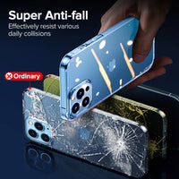 Luxury Shockproof Glass Clear Case For iPhone 12 11 Series