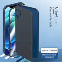 Slim Back Cover with Screen Protector For iPhone 12 11 Series