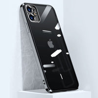 Shockproof Cover Protective Transparent Case Square Shell For iPhone 11