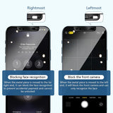 Screen Protector Face Recognition OFF With Switch Block Front Camera Payment Security Privacy Glass For iPhone 12 Series