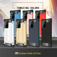 Hard Plastic Back Armor Heavy Duty Protection Case For Samsung Galaxy Note 20 Series