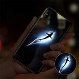 Tempred Glass Flash LED Light Full Protection Case for iPhone 11 Series