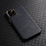 Luxury High end Artificial Leather Case for iPhone 12 11 Series