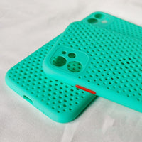 Heat Dissipation Breathable Cooling TPU Soft Cases For iPhone 11 Series