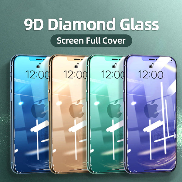 9D Screen Protector Tempered Glass For iPhone 12 Series