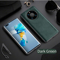 Soft Silicone Edge Shockproof Leather Case For Huawei Mate 40 Series