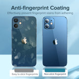 Full Lens Cover Shockproof Plating Case For iPhone 12 Series