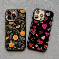 Various Flowers Leaves Shockproof Soft Case For iPhone 15 14 13 12 series