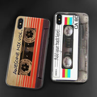 Vintage Cassette Tape Retro Style Soft Silicone Case For iPhone 11