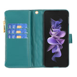 Wallet Zipper Flip Leather Case for Samsung Galaxy Z Fold 4 3
